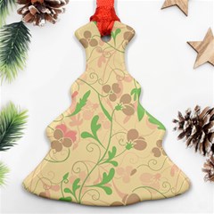 Floral Pattern Ornament (christmas Tree) 