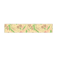 Floral Pattern Flano Scarf (mini) by Valentinaart