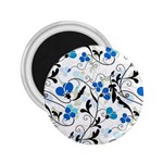 Floral pattern 2.25  Magnets Front