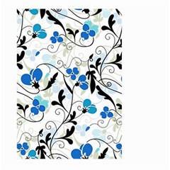 Floral Pattern Large Garden Flag (two Sides)