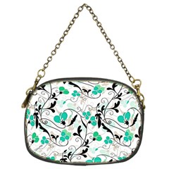 Floral Pattern Chain Purses (two Sides)  by Valentinaart