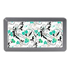 Floral Pattern Memory Card Reader (mini) by Valentinaart