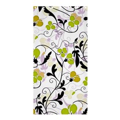 Floral Pattern Shower Curtain 36  X 72  (stall) 