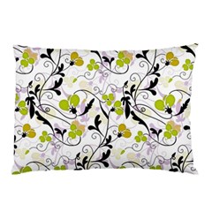 Floral Pattern Pillow Case (two Sides) by Valentinaart