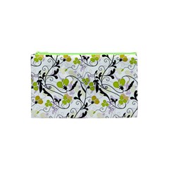 Floral Pattern Cosmetic Bag (xs)