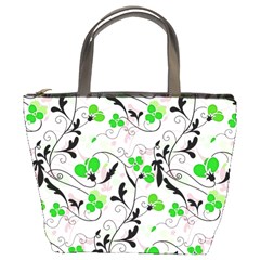 Floral Pattern Bucket Bags by Valentinaart