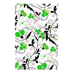 Floral Pattern Shower Curtain 48  X 72  (small) 