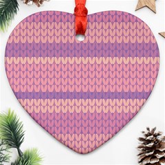 Pattern Heart Ornament (two Sides) by Valentinaart