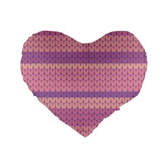 Pattern Standard 16  Premium Heart Shape Cushions by Valentinaart