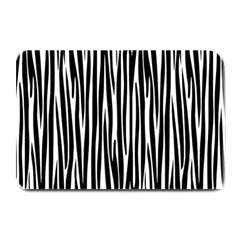 Zebra Pattern Plate Mats by Valentinaart