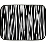 Zebra pattern Fleece Blanket (Mini) 35 x27  Blanket