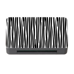 Zebra Pattern Memory Card Reader With Cf by Valentinaart