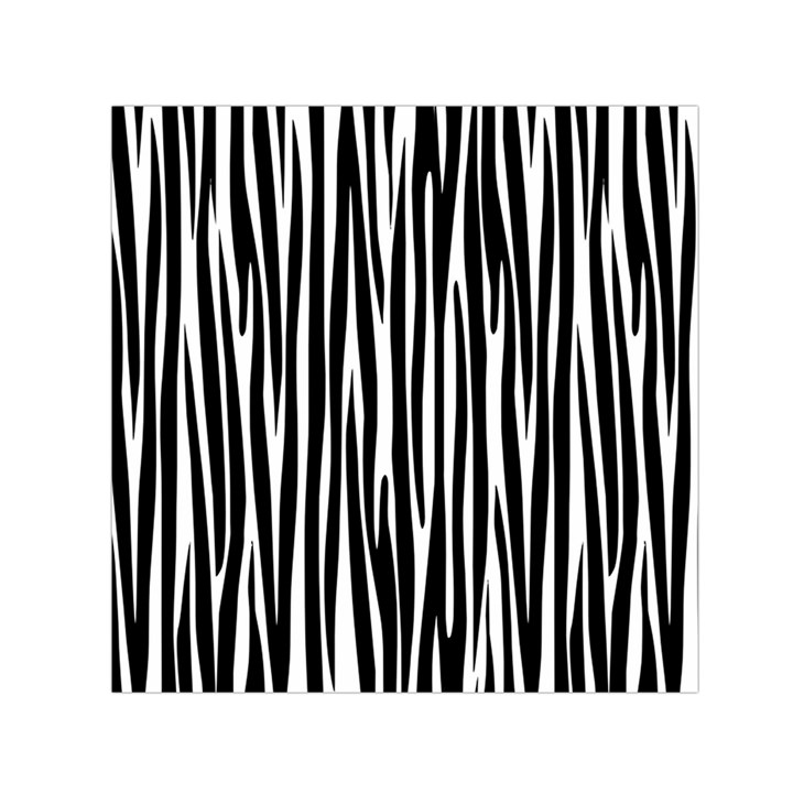 Zebra pattern Small Satin Scarf (Square)