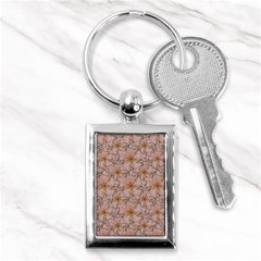 Nature Collage Print Key Chains (rectangle)  by dflcprints