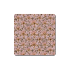 Nature Collage Print Square Magnet by dflcprints