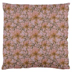 Nature Collage Print Large Cushion Case (one Side) by dflcprints