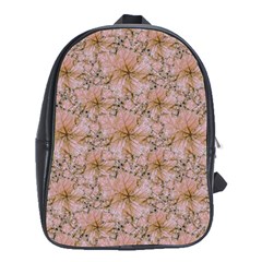 Nature Collage Print School Bags (xl)  by dflcprints