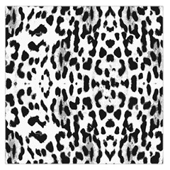 Animal Print Large Satin Scarf (square)