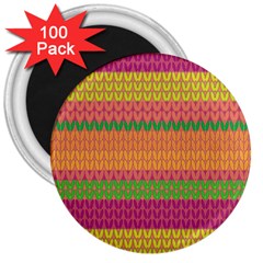 Pattern 3  Magnets (100 Pack) by Valentinaart