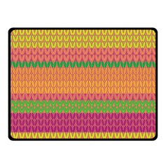 Pattern Double Sided Fleece Blanket (small) 