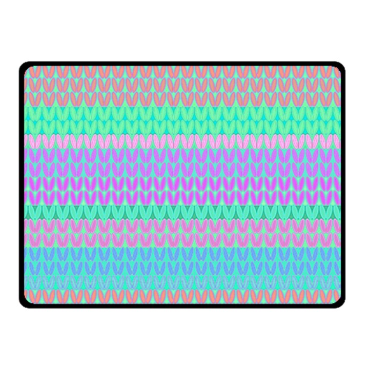 Pattern Double Sided Fleece Blanket (Small) 