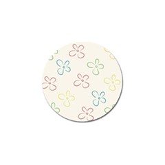 Flower Background Nature Floral Golf Ball Marker (10 Pack) by Simbadda