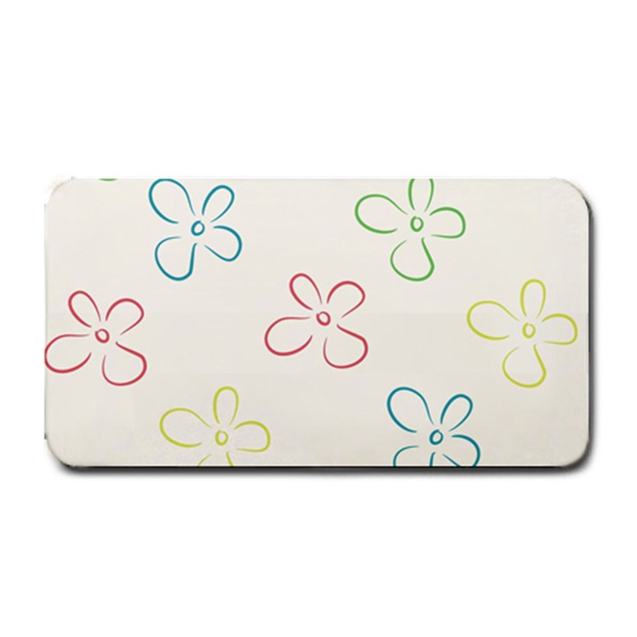 Flower Background Nature Floral Medium Bar Mats