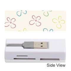 Flower Background Nature Floral Memory Card Reader (stick) 