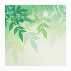 Spring Leaves Nature Light Medium Glasses Cloth by Simbadda