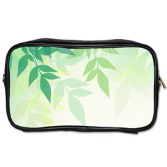 Spring Leaves Nature Light Toiletries Bags by Simbadda