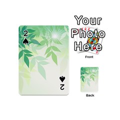 Spring Leaves Nature Light Playing Cards 54 (mini) 