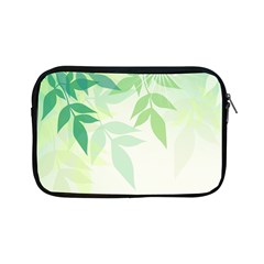 Spring Leaves Nature Light Apple Ipad Mini Zipper Cases by Simbadda