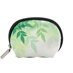 Spring Leaves Nature Light Accessory Pouches (small) 