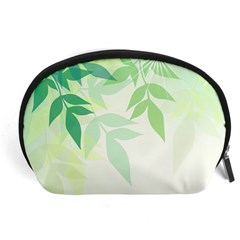 Spring Leaves Nature Light Accessory Pouches (large) 