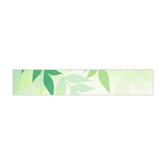 Spring Leaves Nature Light Flano Scarf (mini)