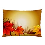 Background Leaves Dry Leaf Nature Pillow Case 26.62 x18.9  Pillow Case