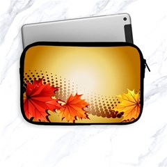 Background Leaves Dry Leaf Nature Apple Ipad Mini Zipper Cases by Simbadda