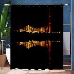 Waste Incineration Incinerator Shower Curtain 60  X 72  (medium) 