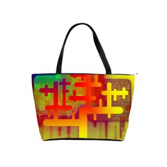 Binary Binary Code Binary System Shoulder Handbags by Simbadda