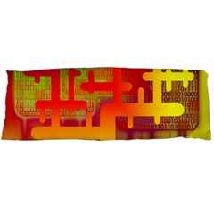 Binary Binary Code Binary System Body Pillow Case (dakimakura) by Simbadda