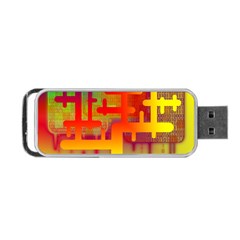 Binary Binary Code Binary System Portable Usb Flash (one Side) by Simbadda