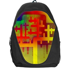 Binary Binary Code Binary System Backpack Bag by Simbadda