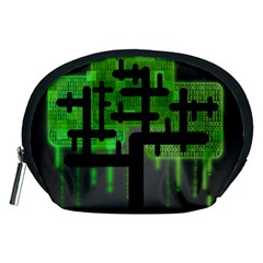 Binary Binary Code Binary System Accessory Pouches (medium)  by Simbadda