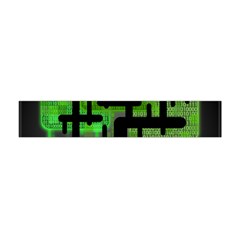 Binary Binary Code Binary System Flano Scarf (mini) by Simbadda