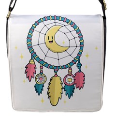 Cute Hand Drawn Dreamcatcher Illustration Flap Messenger Bag (s)