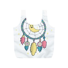 Cute Hand Drawn Dreamcatcher Illustration Full Print Recycle Bags (s) 