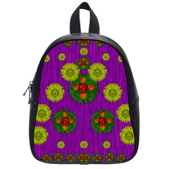 Buddha Blessings Fantasy School Bags (small)  by pepitasart