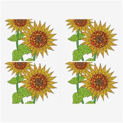 Sunflowers Flower Bloom Nature Belt Buckles