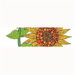 Sunflowers Flower Bloom Nature Large Bar Mats by Simbadda