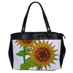 Sunflowers Flower Bloom Nature Office Handbags by Simbadda